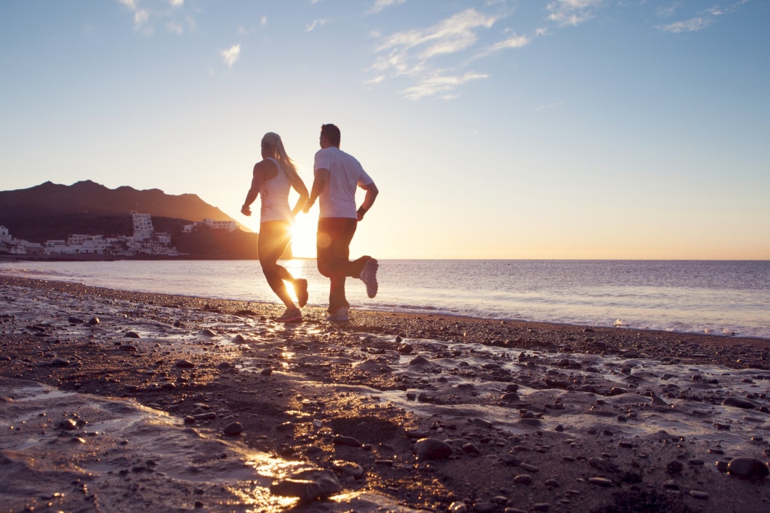 'Morning run at the Canaries, Canary Islands' - Kanariansaaret